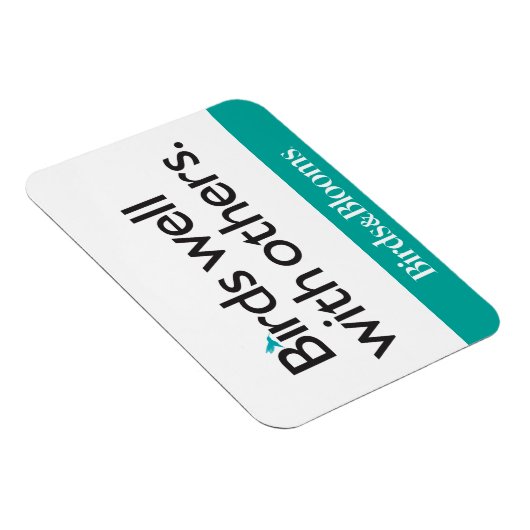 Vogels goed met anderen magneet (Rechterzijde)