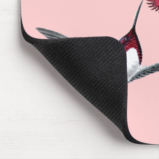 Vogels grazen met vleugels muismat (Hoek)