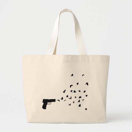 vogels grote tote bag (Voorkant)
