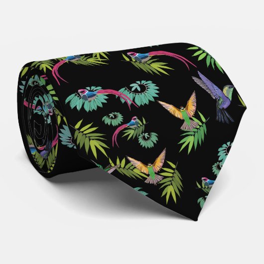 Vogels Heaven Stropdas (Opgerold)
