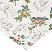  vogels, heilige en kerstgraten lange tafelloper (Hoek)