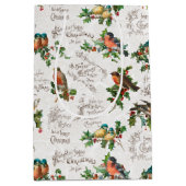 vogels, heilige en kerstgraten medium cadeauzakje (Voorkant)