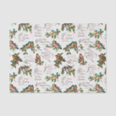  vogels, heilige en kerstgraten tissuepapier (Voorkant)