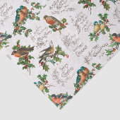  vogels, heilige en kerstgraten tissuepapier (Detail)