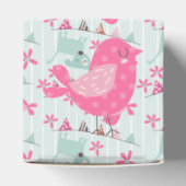 Vogels, honden, banners, bloemen bedankdoosjes (Bovenkant)