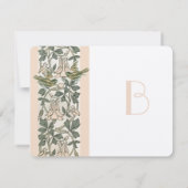  Vogels HoneySuckle Wedding RSVP (Achterkant)