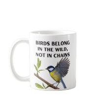 Vogels horen in het wild, niet in ketens – Wilde d