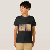 Vogels in avondzon t-shirt (Voorkant volledig)