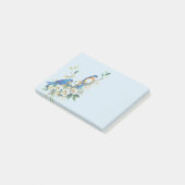 vogels in bloemen post-it® notes (Schuin)