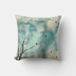 Vogels in bomen kussen