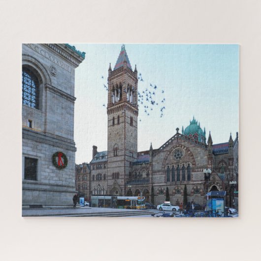 Vogels in Boston van de Old South Church Legpuzzel (Horizontaal)