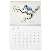 Vogels in Chinese Inkt – Kalender (Mar 2027)