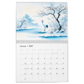 Vogels in Chinese Inkt – Kalender (Jan 2027)