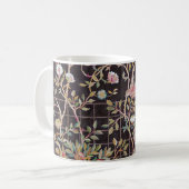 Vogels in de bloem, William Morris Coffee Koffiemok (Voorkant links)