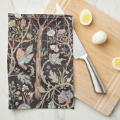 Vogels in de bloem, William Morris Theedoek (Quarter Fold)