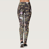 Vogels in de bloementuin, William Morris Legging (Achterkant)
