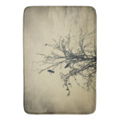 Vogels in de boom - badmat (Voorkant Verticaal)