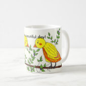Vogels in de boomtoppen koffiemok (Voorkant rechts)