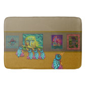 Vogels in de galerie badmat (Voorkant)