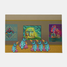 Vogels in de galerie