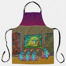 Vogels in de galerie