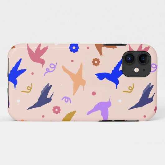 Vogels in de lucht Case-Mate iPhone case (Achterkant (horizontaal))