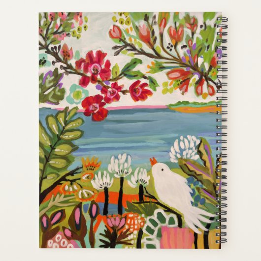 Vogels in de tuin planner (Achterkant)