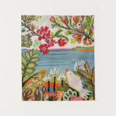 Vogels in de tuin wandkleed (Voorkant)