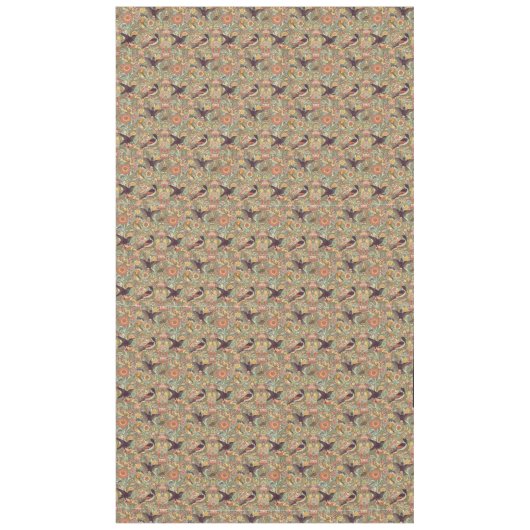 Vogels in de tuin: William Morris geïnspireerd Tafelkleed (Voorkant)