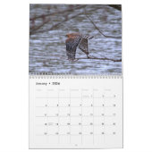Vogels in de vliegkalender kalender (Jan 2026)