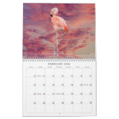 Vogels in de Waterverf kunstkalender Kalender (Feb 2026)