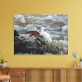 VOGELS IN DE WILDE #1 OP CANVAS 20 "x 16" Afdruk (Insitu (Woonkamer))