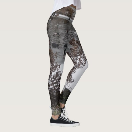 Vogels in de winter Legging (Rechts)