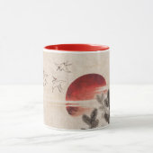 Vogels in de zon mok (Midden)