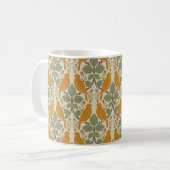 Vogels in een Berry Bramble Coffee Mok (Voorkant links)