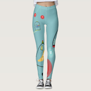 Vogels in een kooi leggings