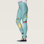 Vogels in een kooi leggings (Links)