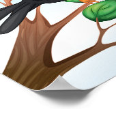 Vogels in een Poster (Hoek)