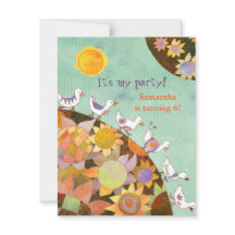 Vogels in het bloemland Kinderen van de vogeldag