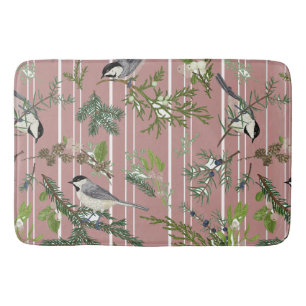 Vogels in het groen Bath Mat