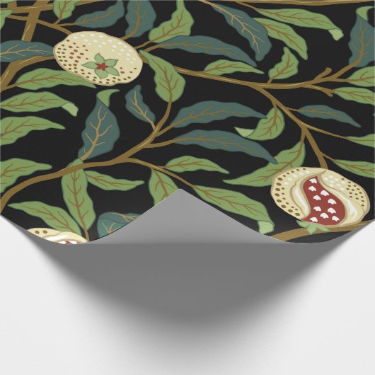 vogels in het loofgoed met vogels en zee van vruc cadeaupapier (Hoek)