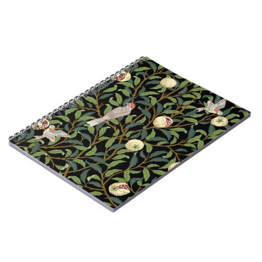 vogels in het loofgoed met vogels en zee van vruc notitieboek (Linkerzijde)