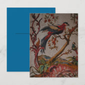 Vogels in het paradijs ~ Briefkaart (Voorkant / Achterkant)