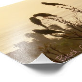 Vogels in het paradijs foto afdruk (Hoek)