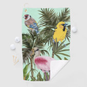 Vogels in het Paradijs Golfhanddoek (Insitu)