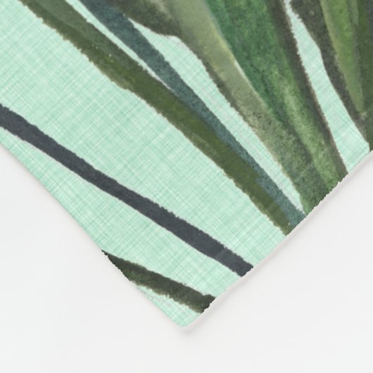 Vogels in het paradijs - grote vogels fleece deken (Hoek)