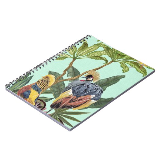 Vogels in het paradijs - grote vogels notitieboek (Linkerzijde)