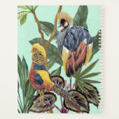 Vogels in het paradijs - grote vogels planner (Achterkant)