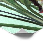 Vogels in het paradijs - grote vogels poster (Hoek)