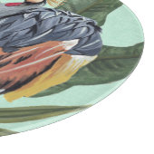 Vogels in het paradijs - grote vogels snijplank (Hoek)